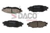 Тормозные колодки (задние) Subaru Forester/Impreza 08-/Legacy 03-14/Outback 03-/Toyota GT 12- DACO Germany 323634 (фото 1)