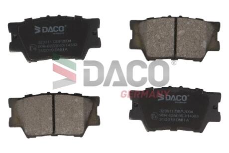 Автозапчасть DACO Germany 323911
