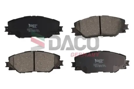Комплект гальмівних колодок DACO Germany 323912