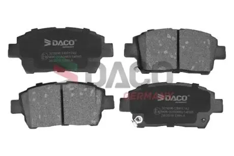 Колодки гальмівні (передні) Toyota Corolla 01-08/Prius 03-09/Yaris 99-05 DACO Germany 323936