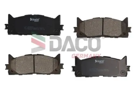Колодки гальмівні (передні) Toyota Camry/Lexus ES 01- (Akebono) DACO Germany 323937