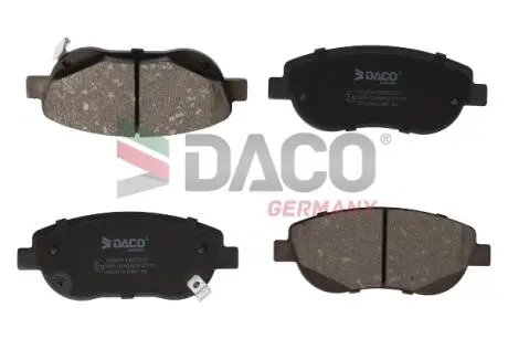 Колодки гальмівні (передні) Toyota Avensis 08-18/Verso 09-18 DACO Germany 323939