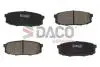 Колодки гальмівні (задні) Toyota Land Cruiser Prado 09-/200/Sequoia/Tundra/Lexus LX 07- DACO Germany 323950 (фото 1)