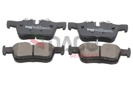 Колодки гальмівні (задні) Volvo S60 III/S90 II/ V60 II/ XC60 II 16- (Teves) Q+ DACO Germany 324104