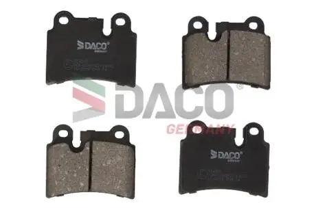 Колодки гальмівні (задні) VW Touareg 02-10 (Brembo) DACO Germany 324206