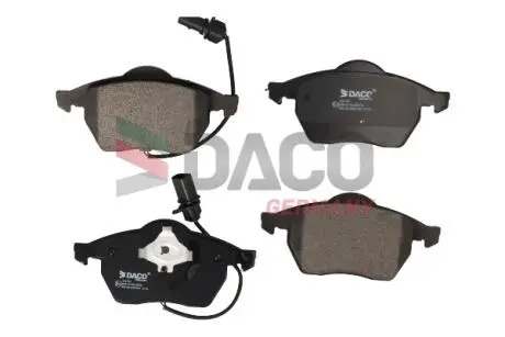 Гальмівні колодки, дискові (набір) DACO Germany 324742