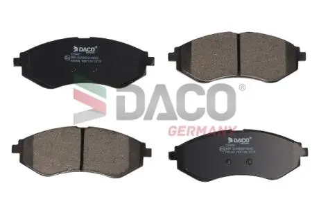 Комплект гальмівних колодок передній DACO Germany 325007