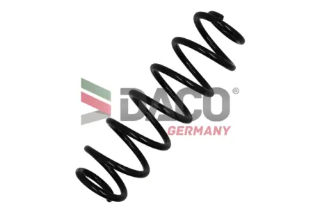 Пружина (задня) VW Golf V/VI 1.2-1.4TSI/1.4-2.0FSI/1.9-2.0TDI 03-13/Skoda Rapid 12-19 (накл.з.ч.) DACO Germany 814209