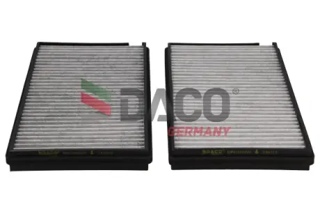 Фильтр салона BMW 5 (E60) 3.0D 01- (угольный/антиаллергенный)) DACO Germany DFC0302W