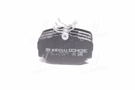 Тормозные колодки дисковые DAFMI / INTELLI D342E