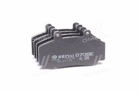 Тормозные колодки дисковые DAFMI / INTELLI D739E