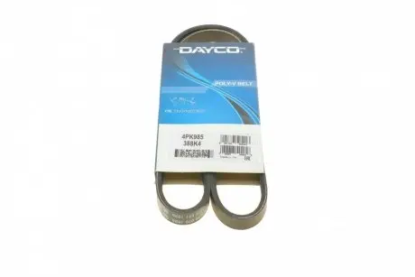Пас приводной с длиной круга более 60см, но не более 180см DAYCO 4PK985