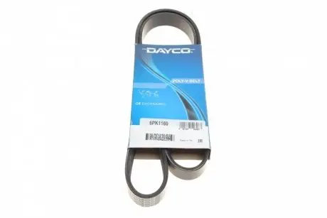 Ремень поликлиновый DAYCO 6PK1160