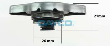 TOYOTA пробка радіатора (0.9b)DAEWOO,MAZDA DAYCO DRC019