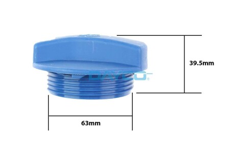 Кришка бачка розширювального Audi A4/VW Passat/Golf IV 94- DAYCO DRC035