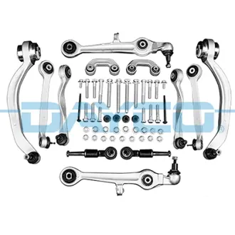 Комплект рычагов подвески (передней) Audi A4/A6/VW Passat B5 00-05 (с болтами) (толстый палец)(d=21) DAYCO KDSS100