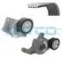 Комплект ременя генератора Citroen Jumpy/Peugeot Expert 2.0 BlueHDi 16- (6PK1073) DAYCO KPV342 (фото 1)