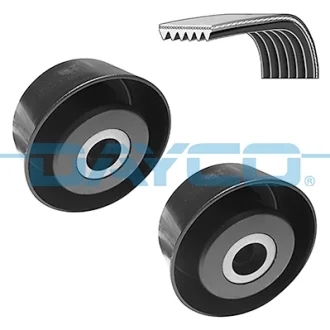 Комплект поликлинових ременів (з роликами) PEUGEOT 307 1.4/1.6 08.00-04.09 DAYCO KPV375