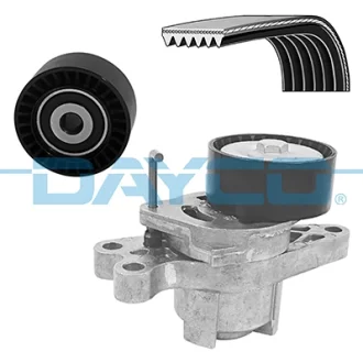 Фото 1 - комплект поликлинових ременів (з роликами) CITROEN BERLINGO, BERLINGO/MINIVAN, NEMO, NEMO/MINIVAN, XSARA, XSARA PICASSO, XSARA/HATCHBACK, XSARA/KOMBI PEUGEOT 206, 206+, BIPPER 1.1-1.6LPG 06.96- DAYCO KPV523 Комплект поликлинових ременів (з роликами) CITROEN BERLINGO, BERLINGO/MINIVAN, NEMO, NEMO/MINIVAN, XSARA, XSARA PICASSO, XSARA/HATCHBACK, XSARA/KOMBI PEUGEOT 206, 206+, BIPPER 1.1-1.6LPG 06.96- DAYCO KPV523 (фото 1)