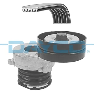 Комплект поликлинових ременів (з роликами) OPEL ASTRA H, ASTRA H CLASSIC, ASTRA H GTC, ASTRA H/KOMBI, CORSA D, MERIVA A, ZAFIRA B, ZAFIRA B/MINIVAN 1.7D 09.03- DAYCO KPV713