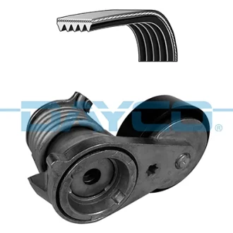 Фото 1 - комплект поликлинових ременів (з роликами) VOLVO C30, C70 II, S40 II, V50 FORD FOCUS II, KUGA I 2.0D-2.5 01.04-06.13 DAYCO KPV882 Комплект поликлинових ременів (з роликами) VOLVO C30, C70 II, S40 II, V50 FORD FOCUS II, KUGA I 2.0D-2.5 01.04-06.13 DAYCO KPV882 (фото 1)