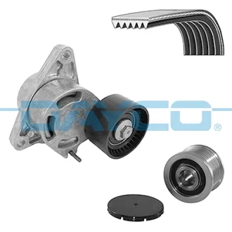 Комплект поликлинових ременів (з роликами) OPEL MOVANO A, VIVARO A RENAULT MASTER II, TRAFIC II 2.5D 10.03- DAYCO KPV941