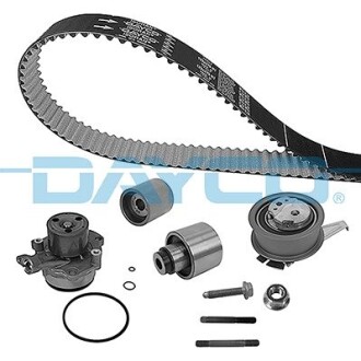 Комплект ГРМ + помпа VW T6 2.0TDI 04/15-, 62/75/84/110kw, CXGA/CAAA/CXGB/CAAB/CXFA/CXHA/CXHB/DNAA DAYCO KTBWP11922 (фото 1)