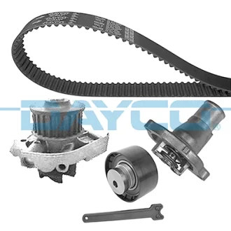 Фото 1 - комплект ГРМ (ремінь + ролик + водяний насос) FIAT PUNTO LANCIA Y 1.2 04.97-09.03 DAYCO KTBWP2850T1 Комплект ГРМ (ремінь + ролик + водяний насос) FIAT PUNTO LANCIA Y 1.2 04.97-09.03 DAYCO KTBWP2850T1 (фото 1)