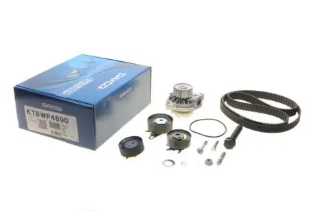 Роликовий модуль натягувача ременя (ролик, ремінь, помпа) DAYCO KTBWP4890
