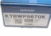 Комплект ГРМ + помпа Citroen C4/Peugeot 407 05- DAYCO KTBWP9670K (фото 19)