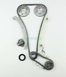 Комплект цепи ГРМ Ford Focus/Mondeo/Mazda 3/6 1.8-2.0 03-12/Volvo 1.8 04-12 (z=134/54) (симплекс) DAYCO KTC1106