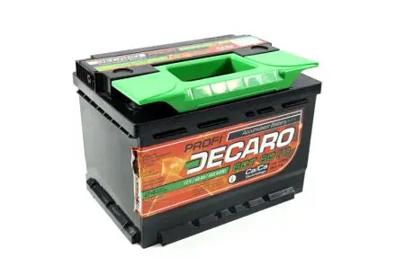 Аккумулятор 60Ah-12v PROFI (242x175x175),L,EN600 DECARO 6СТ-60 А3 (1) PRO