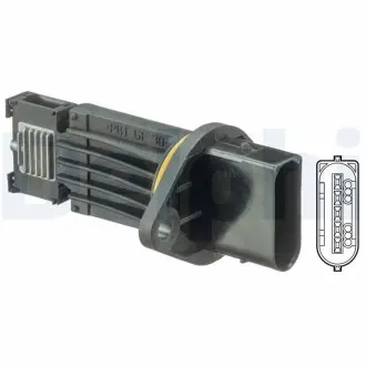 Измеритель массы воздуха Delphi AF1036612B1