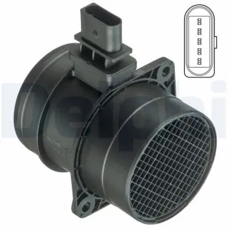 Измеритель массы воздуха Delphi AF1040712B1