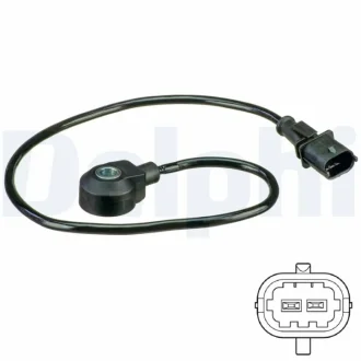 Датчик детонації FIAT BRAVO I, COUPE, MAREA, STILO, FORD B-MAX, C-MAX II, ECOSPORT, FIESTA VI, FOCUS I, GRAND C-MAX, MONDEO III, MONDEO V, TOURNEO CONNECT 1.0-2.4 08.94- Delphi AS10209