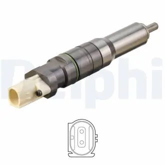 Інжектор DAF XF MX-11 DAF CF, XF 106 MX-11210-MX-11320 10.12- Delphi BEBJ1D01104
