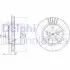 Диск тормозной TOYOTA Carina E &quot;F D=255mm &quot;92-97 Delphi BG3187 (фото 1)