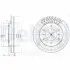 Диск гальмівний MITSIBISHI Pagero "F D=290mm "99-06 Delphi BG3812 (фото 1)