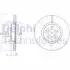 Диск тормозной Delphi BG4056C (фото 1)