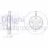 Диск тормозной Delphi BG4139C (фото 1)