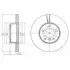 Диск тормозной BMW 1(F20)/2(F22)/3(E90)/X1(E84) D=312mm06&gt;&gt; Delphi BG4172C (фото 2)