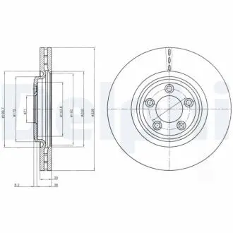 Автозапчасть Delphi BG4203C