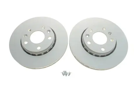 Диск тормозной (передний) Renault Megane III/IV/Scenic 08-(280x24) с к-том болтов Delphi BG4265C