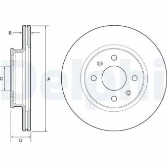 Автозапчасть Delphi BG4535
