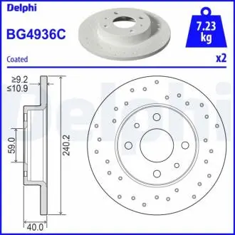 Автозапчасть Delphi BG4936C