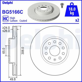 Автозапчасть Delphi BG5166C