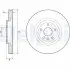 Диск тормозной Delphi BG9166C (фото 1)