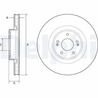 Автозапчасть Delphi BG9228C