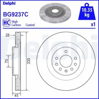 Автозапчасть Delphi BG9237C