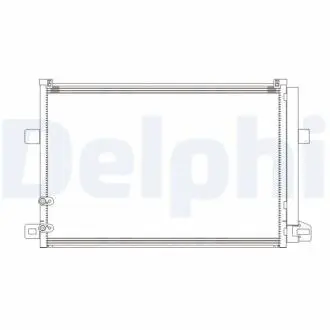 Радіатор кондиціонера Delphi CF20301
